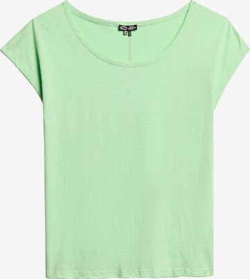 T-shirt Superdry en vert : devant