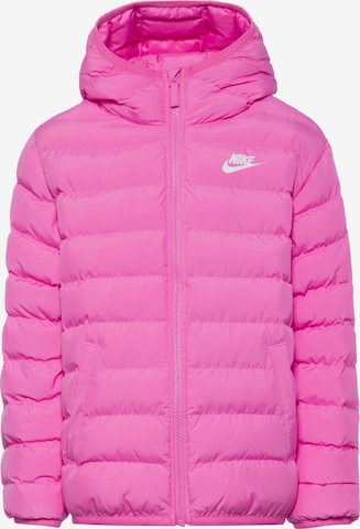Nike Sportswear Winter Jacket 'NSW' in Pink: front