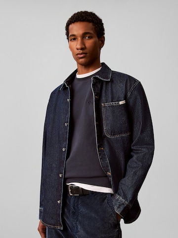 Sweat-shirt Calvin Klein en bleu
