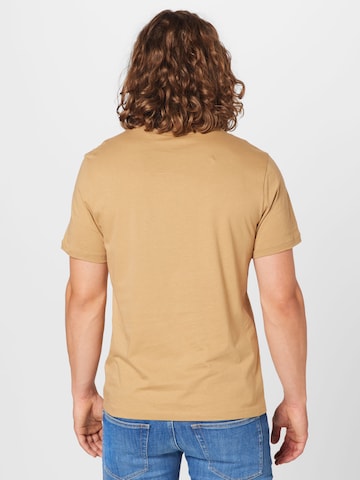 T-Shirt 'Dimento' HUGO Red en beige