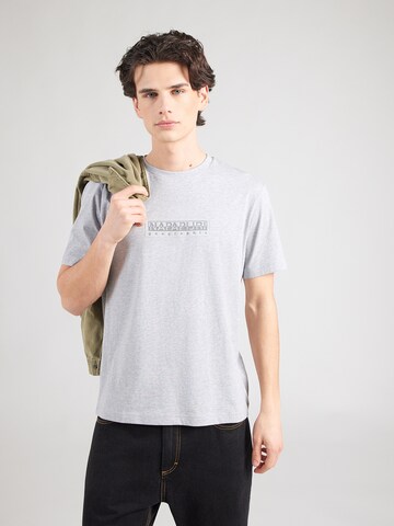 NAPAPIJRI T-Shirt in Grau: Vorderseite