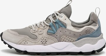 Baskets basses 'YAMANO 3 UNI' Flower Mountain en gris : devant