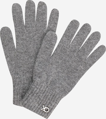 Gants Calvin Klein en gris : devant