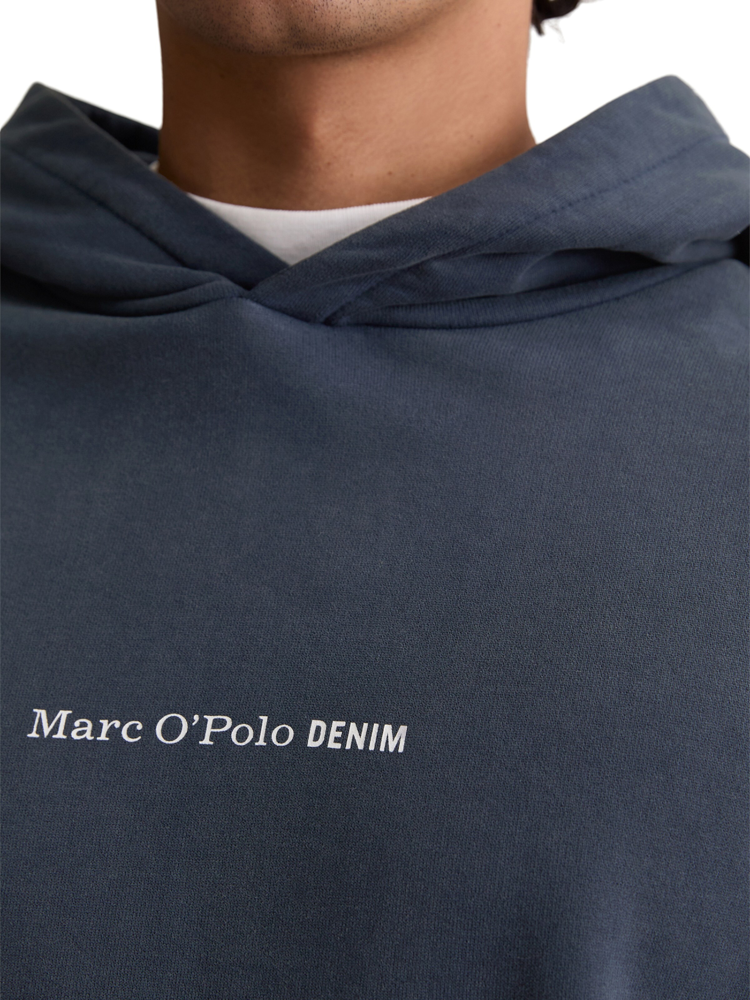 Marc O'Polo DENIM Bluzka sportowa w kolorze niebieski
