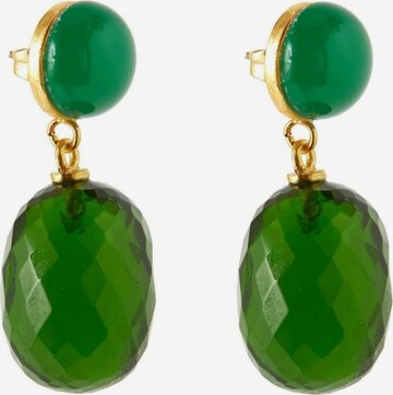 Gemshine Ohrringe in Groen: voorkant