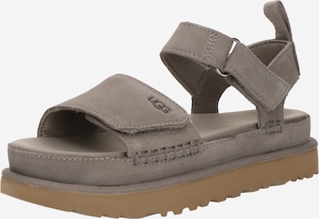 UGG - Sandália 'Goldenstar' em cinzento: frente