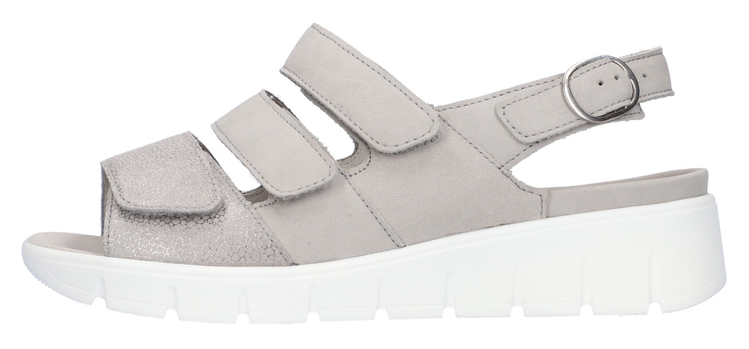 WALDLÄUFER Sandale in Grau