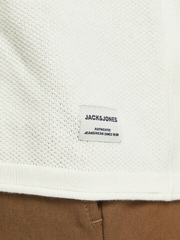 JACK & JONES Regular fit Pulover 'Hill' | bela barva