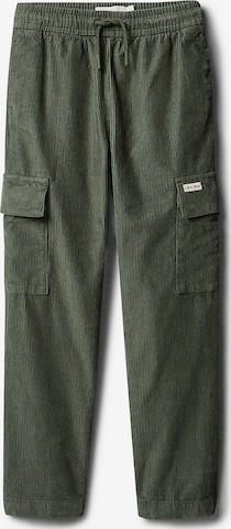 Regular Pantalon Calvin Klein Jeans en vert : devant