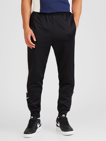 Nike Sportswear - Tapered Calças 'AIR' em preto: frente