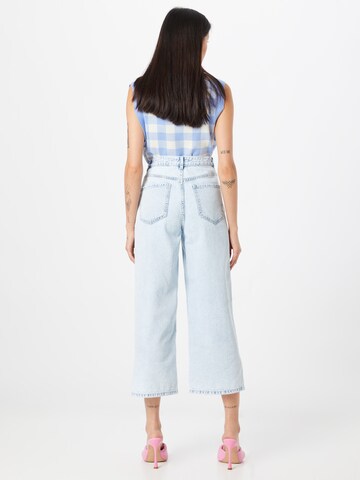 Pimkie Wide leg Jeans 'NWDHWILDE' in Blauw