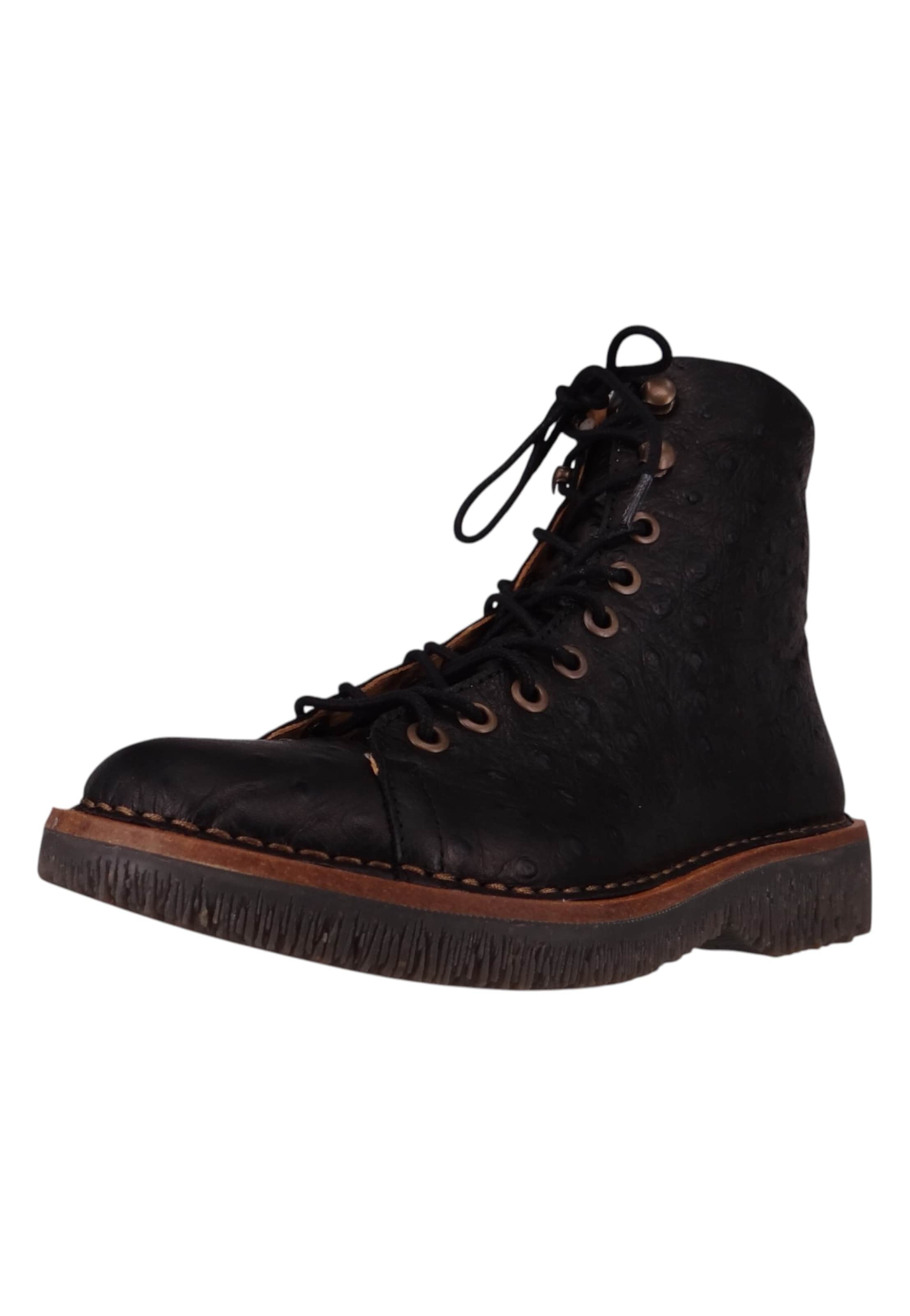 Bottines EL NATURALISTA en noir : devant
