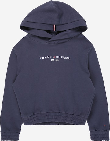 Sweat-shirt TOMMY HILFIGER en bleu : devant