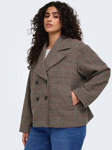 ONLY Carmakoma Jacke 'CARMORENO' in Braun