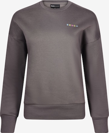 BENCH Sweatshirt in Grau: Vorderseite