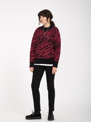 Volcom Sweater 'Zebra' in Purple