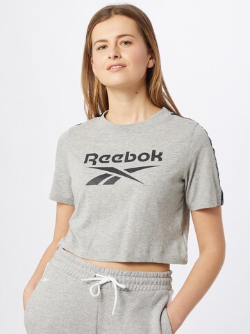 pelēks Reebok T-Krekls: no priekšpuses