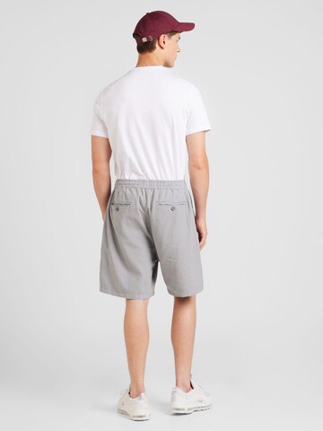 TOPMAN Wide Leg Bukser med lægfolder i grå