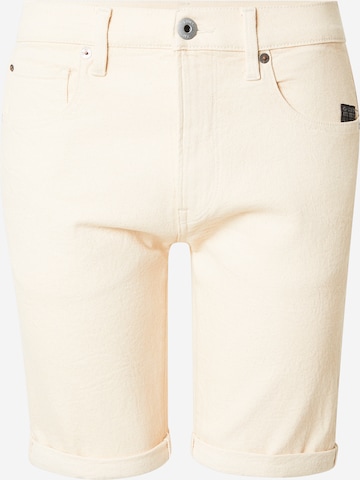 G-STAR Slimfit Farkut '3301' värissä beige: etupuoli