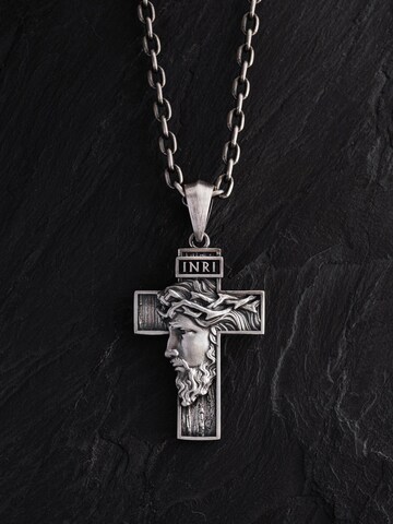 Pendentif 'FACE OF JESUS CHRIST. INRI' REYTEL en argent