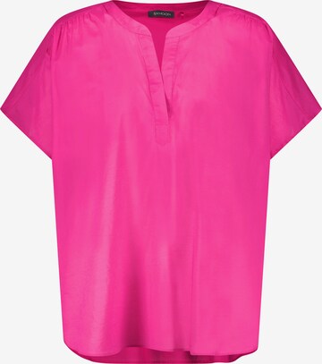 SAMOON Blouse in Roze: voorkant