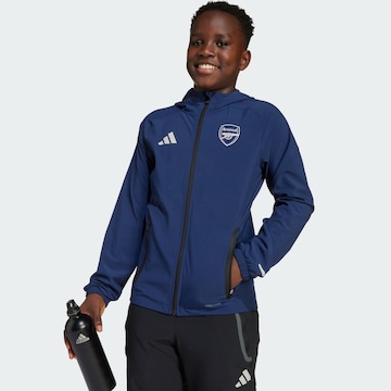 Veste de sport 'Arsenal Tiro 25 Competition' ADIDAS PERFORMANCE en bleu