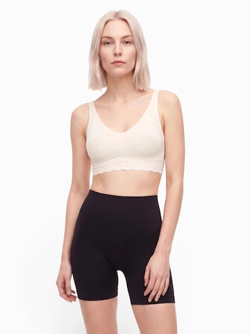 Bustier Soutien-gorge 'ZERO Feel Bliss' SLOGGI en blanc : devant