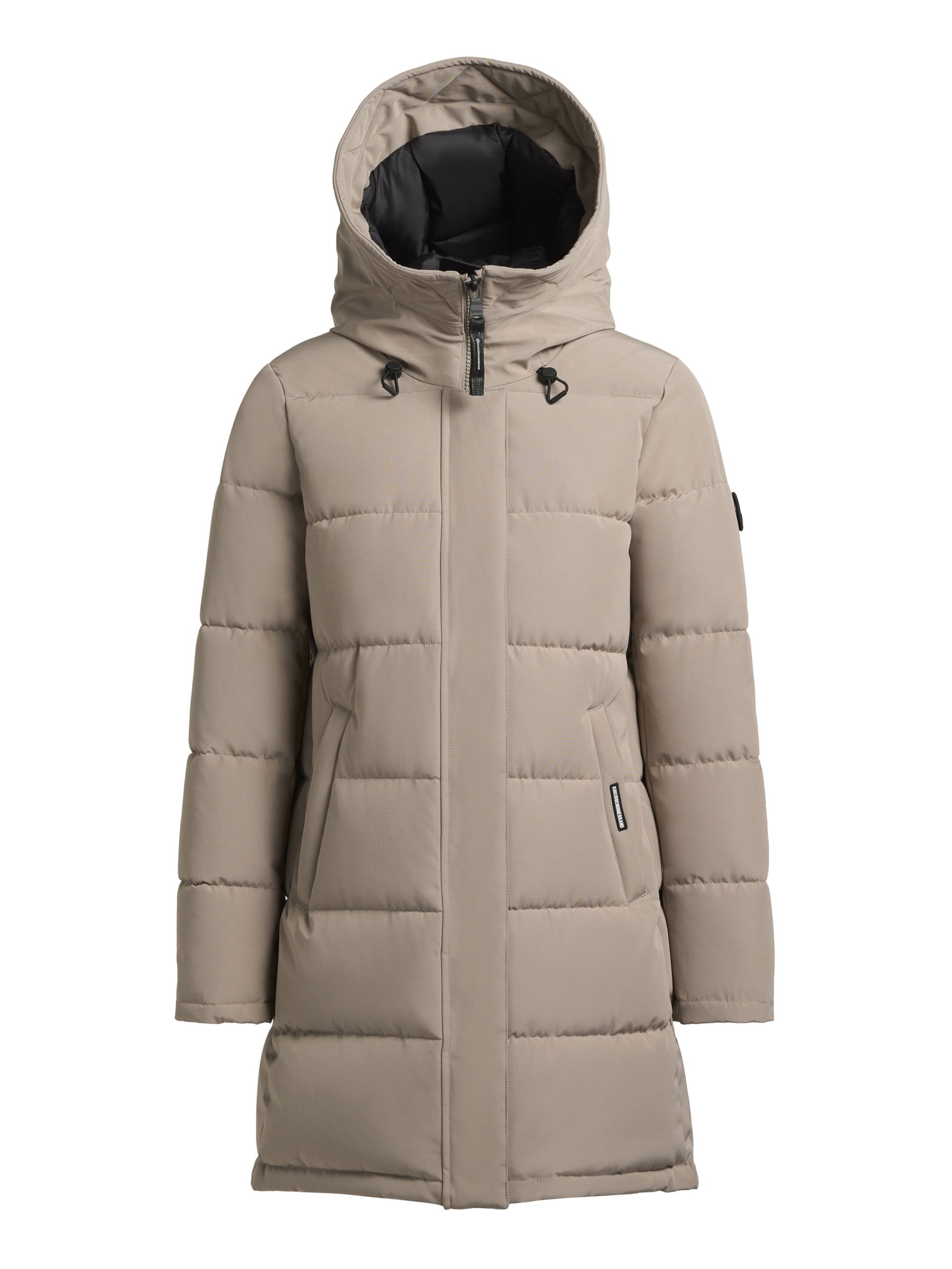 khujo Winter coat 'FALTD' in Beige: front