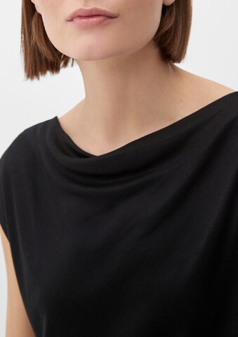 s.Oliver BLACK LABEL Shirt in Black