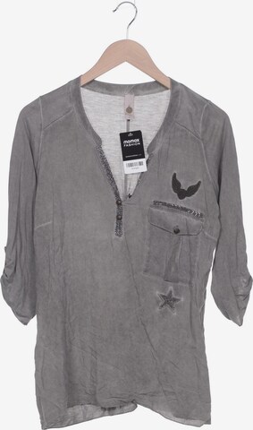 Tredy Top & Shirt in S in Grey: front