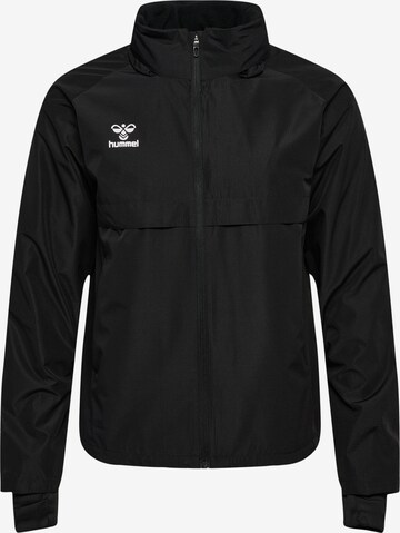 Hummel Sportjacke in Schwarz: predná strana