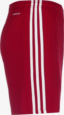 Regular Pantalon de sport 'Squadra 21' ADIDAS SPORTSWEAR en rouge