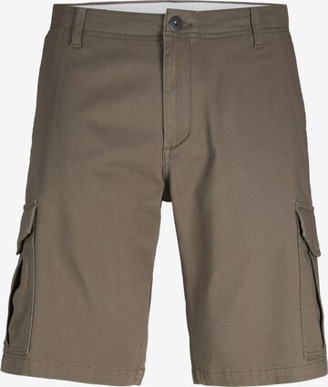 JACK & JONES - regular Pantalón cargo 'Joe' en marrón: frente