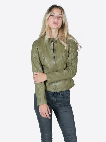 FREAKY NATION Between-Season Jacket ' New Tula-FN ' in Green: front