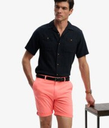 Regular Pantalon chino Superdry & Co en orange