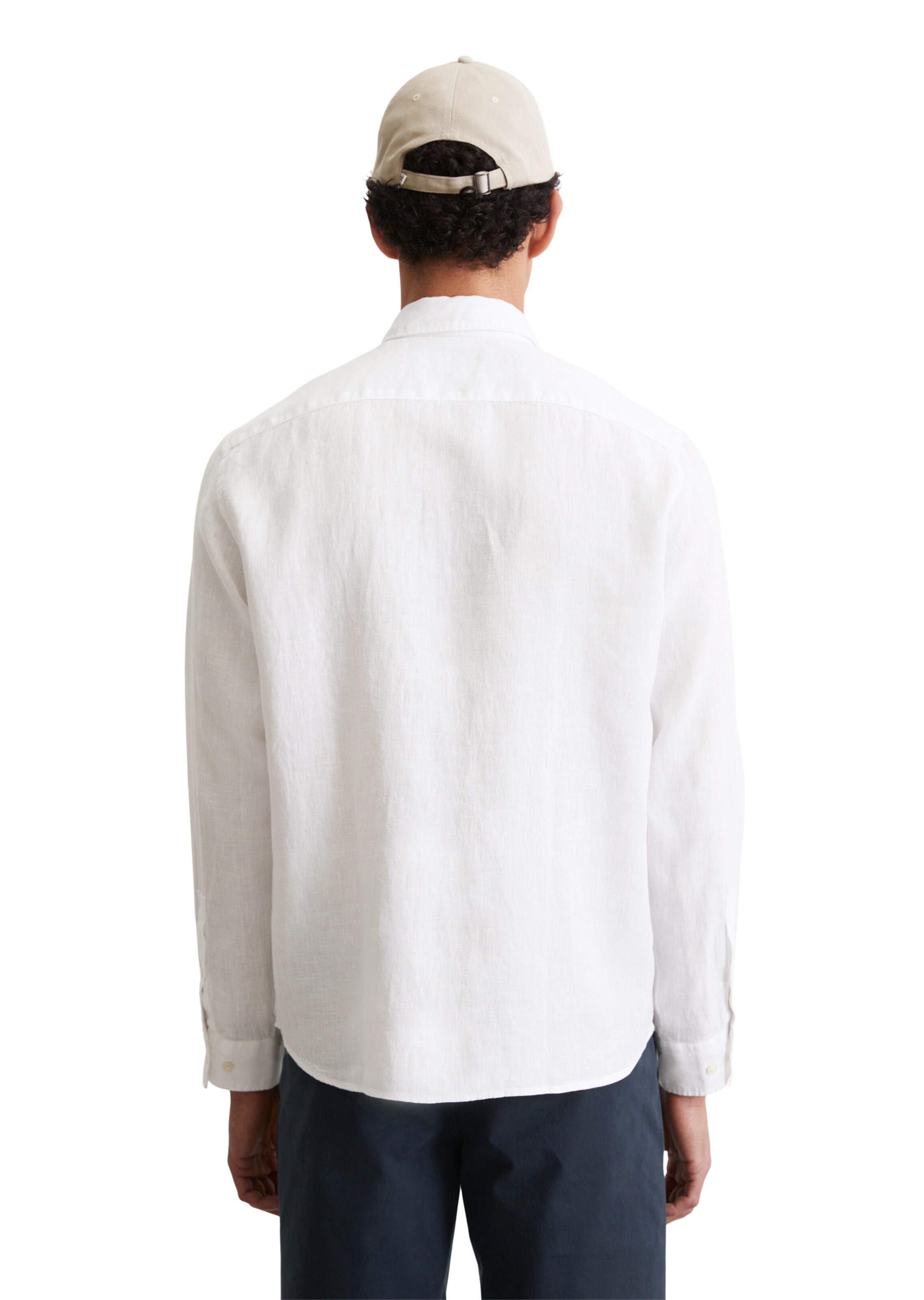 Marc O'Polo Regular Fit Hemd in Weiß