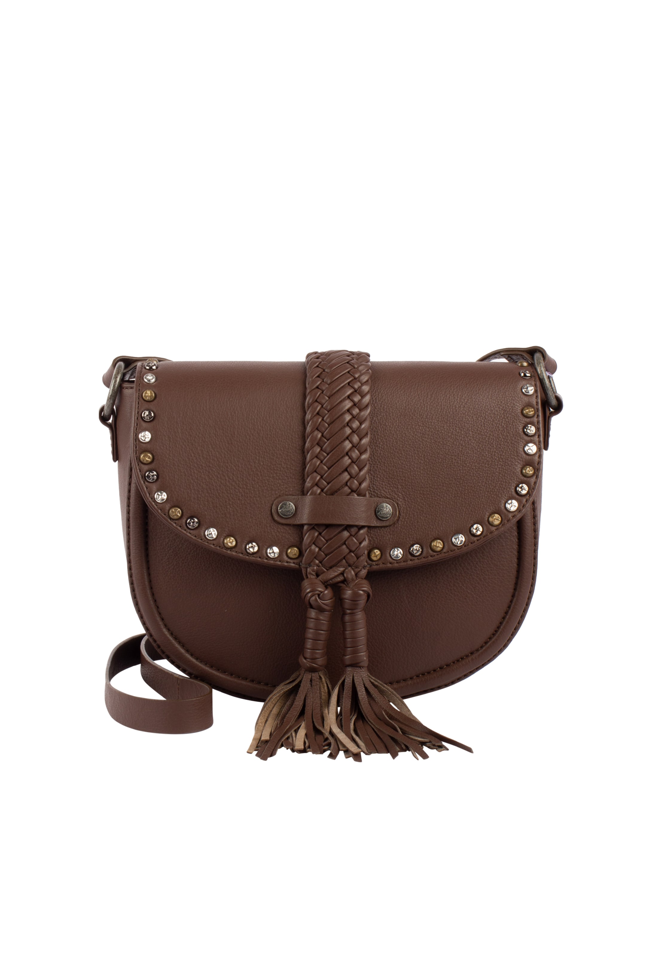 DreiMaster Vintage Crossbody bag in Dark Brown ABOUT YOU