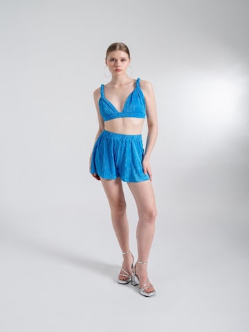 HOLLY LOLLY Korzetová Top – modrá