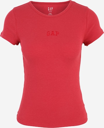Gap Petite Shirt in Red: front