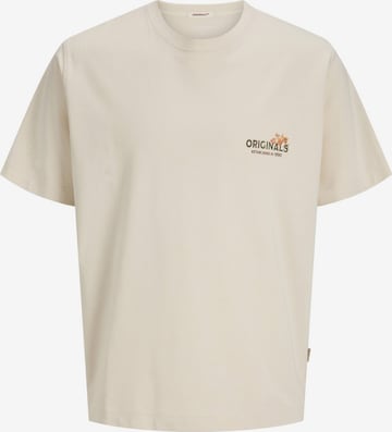 JACK & JONES T-Shirt 'JORAcapulco' in Beige: Vorderseite