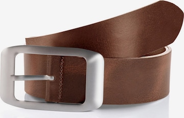 TOM TAILOR Belt 'Amy' in Brown: front