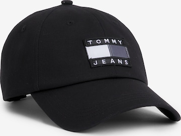 Tommy Jeans Kapa | črna barva: sprednja stran