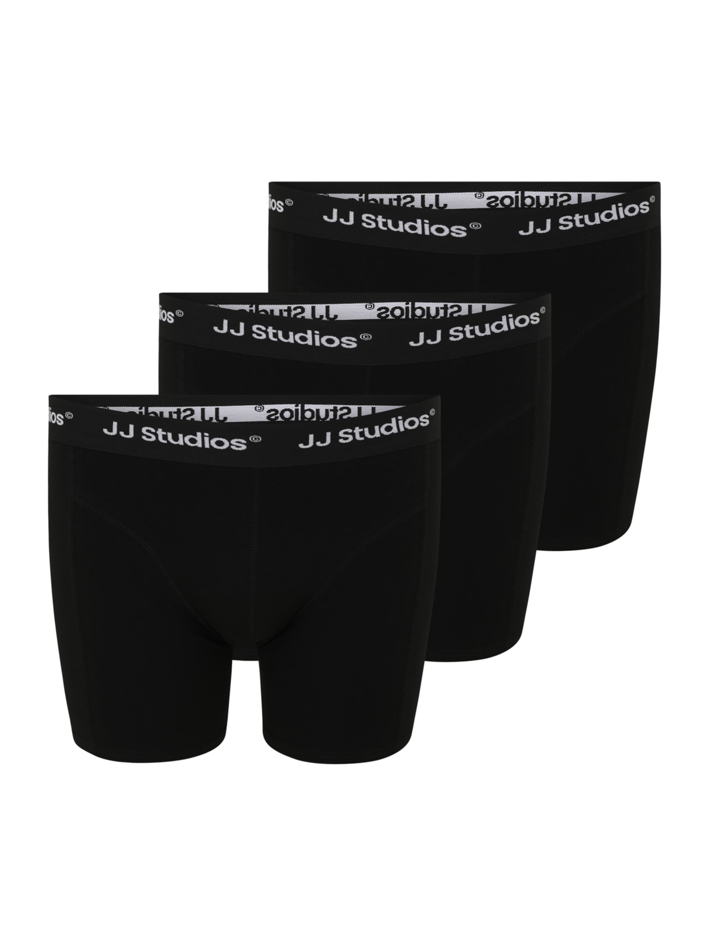 Boxers 'JACSOHO' Jack & Jones Plus en noir : devant