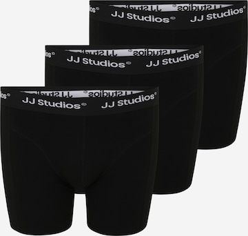 Jack & Jones PlusBokserice 'JACSOHO' - crna boja: prednji dio