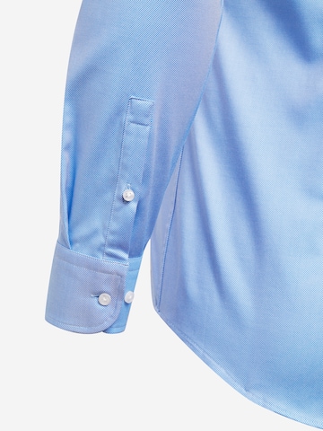 BOSS Black Slim fit Button Up Shirt 'Hank' in Blue