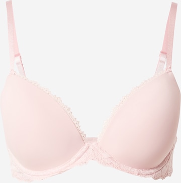 Soutien-gorge 'DEMI' Calvin Klein Underwear en rose : devant