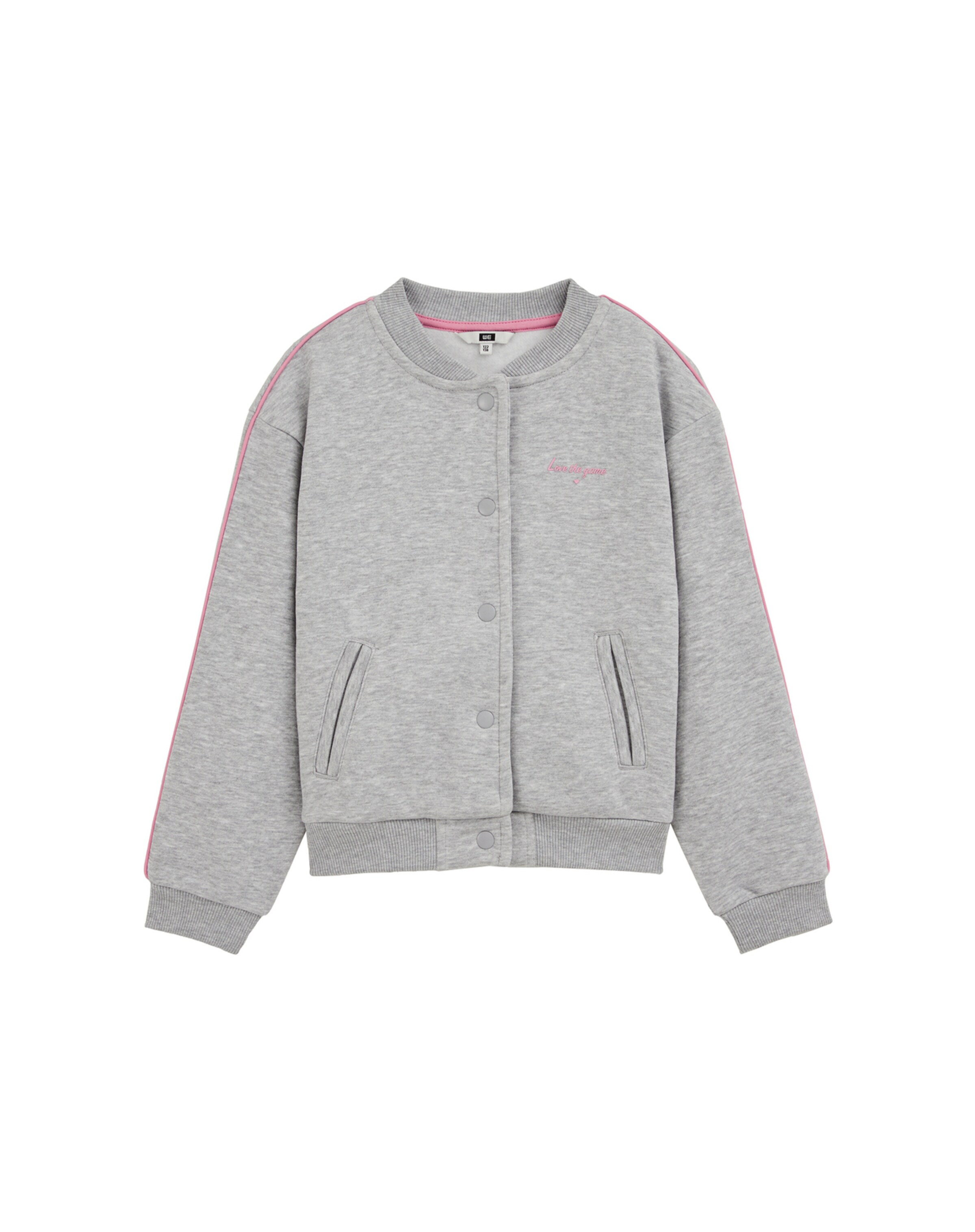 pelēks WE Fashion Sportiska jaka: no priekšpuses