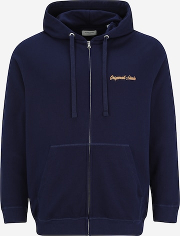 Giacca di felpa 'JORNORREBRO' di JACK & JONES in blu: frontale