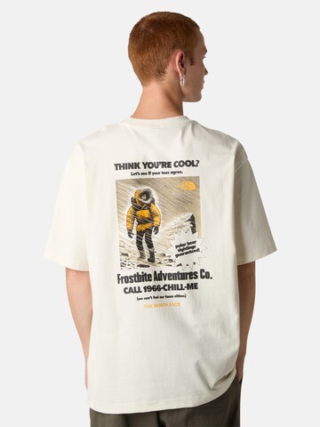 THE NORTH FACE - Camisa 'EXPEDITION' em branco: frente