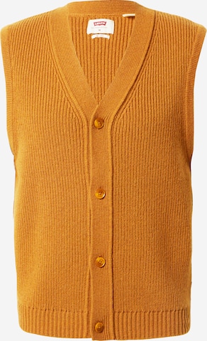 LEVI'S ® Pullunder 'Rincon Button Down Vest' in Gelb: predná strana